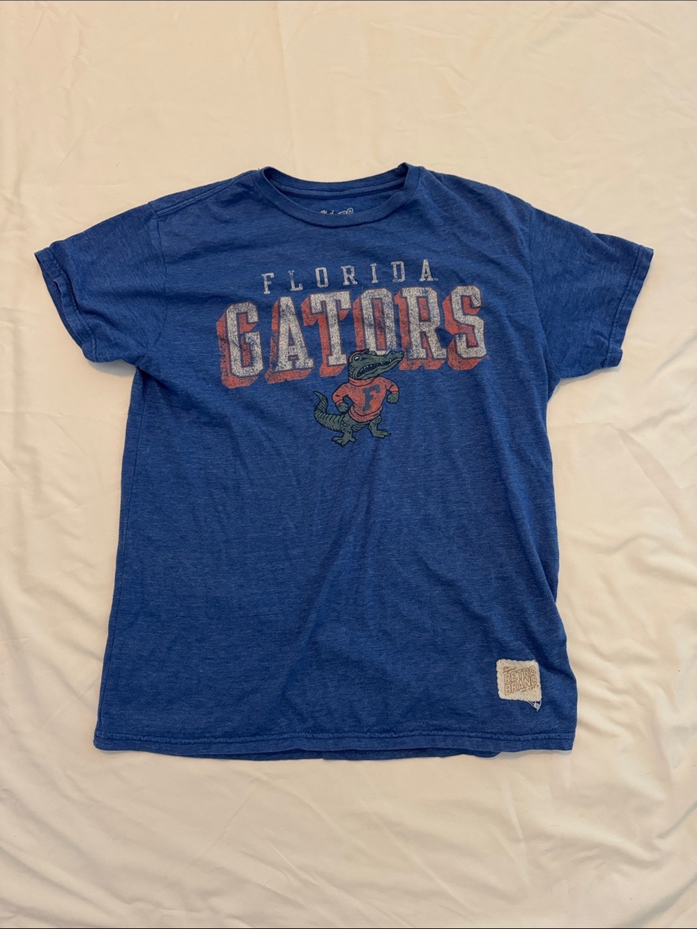 Florida Gators Vintage Style Graphic Tee - Royal Blue